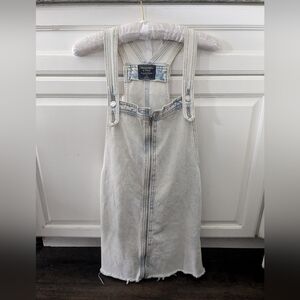 Abercrombie & Fitch Light Denim Overall Dress
